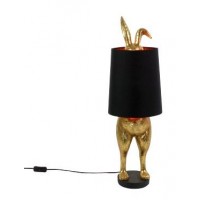 Tischleuchte Hiding Bunny® gold schwarz